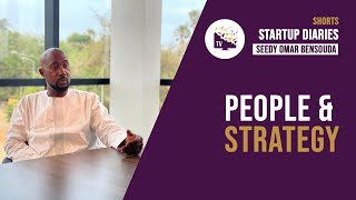 How Do People And Strategy Create A Business With Seedy Omar Bensouda –INET StartUp Diaries #shorts