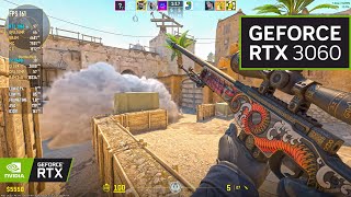 CS 2 Gameplay ( Max Settings ) - RTX 3060 + i5 11400 [ 200+ FPS ]