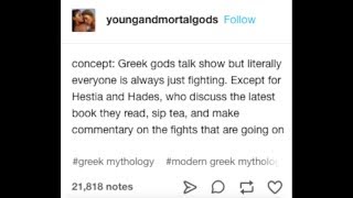 going under the greek mythology tag on tumblr