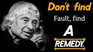 Quotes About Secret From Being A Good To Great Guide For Leader ||  Dr APJ Abdul kalam Sir