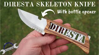 Diresta Skeleton Knife With Added Bottle Opener