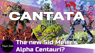 CANTATA | Sci-Fi Turn Based Strategy with Gorgeous Art | Gameplay First Look