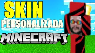 Facil e Rapido Como CRIAR SKIN PERSONALIZADA NO MINECRAFT - Projeto outubro #8