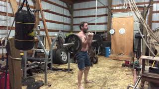 20 Rep Zercher Squats