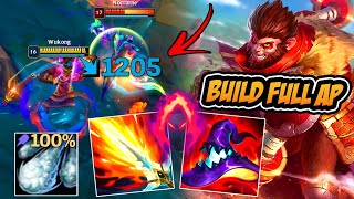 A BUILD PROIBIDA DO WUKONG FULL AP DE COLHEITA NA JUNGLE !! - LEAGUE OF LEGENDS