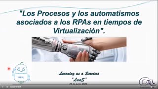 Los Procesos Asociados a los RPAs en Tiempos de Virtualizacion