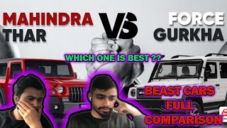 Force Gurkha vs Mahindra Thar - What Should You Buy? | Pakistani Reaction |Reactrz