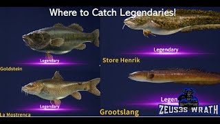 Where and how to catch Legendary Fish.  (23-oct -30-oct)