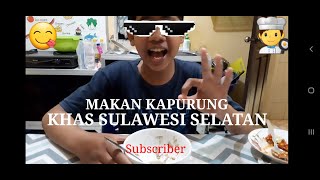 Nikmatnya mukbang PAPEDA / KAPURUNG khas Sulsel mix udang selingkuh