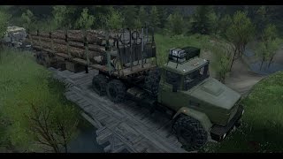 SpinTires Карта "Russian Forest"