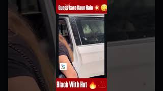 Guess Who The Hot 👀 Beauty In 🔥 Black Outfit #ottbuzz #bollywood #and #viral #guess