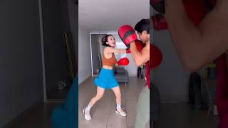 Wika Salim latihan boxing 😍🔥#wikasalim #shorts