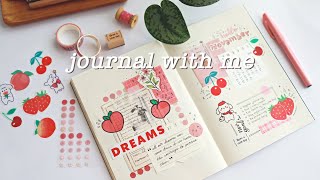 🌸 journal with me⎪pink theme 💖