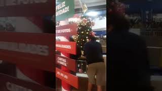 Previo al encendido del árbol navideño en C.C. Pradera Huehuetenango 2023 🎅🏻