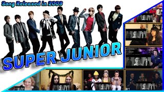 SUPER JUNIOR - (SORRY, SORRY)' M/V Reaction Mashup (Old songs - new listens)