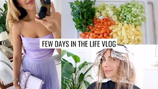 VLOG | Vacation Prep, New Hair & Healthy Soup Recipe | Annie Jaffrey