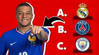 GUESS THE CLUB BY FOOTBALL PLAYER | MKJ FOOTBALL QUIZ 2024