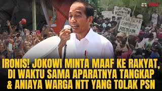 JOKOWI MINTA MAAF KE RAKYAT, DI WAKTU SAMA APARATNYA TANGKAP & ANIAYA WARGA YANG DEMO! | OTR Eps.750