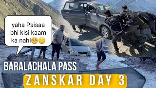 3️⃣ Zanskar : Low Oxygen Log Behoosh😰| Baralacha La Pass | Delhi To Zanskar