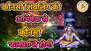 कौनसी शिवलिंग की अभिषेक से कौनसी फलप्राप्ति होती है, Which Padarth Shivling Pooja gets Good Result