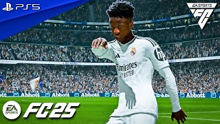 FC 25 - Real Madrid vs. AC Milan - UEFA Champions League 24/25 Full Match | PS5™ [4K60]