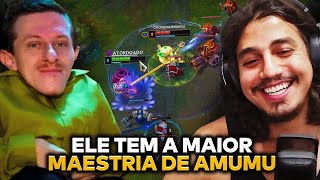 FUI X1 CONTRA O MAIN AMUMU COM MAIOR MAESTRIA DO MUNDO!