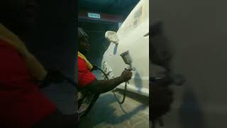 fastest car painting this carpenter car painting #nasautoblackmechanic #automobile