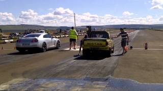 Schalk’s Nissan 1400 destroying the R35 GTR @ Amsterdam Raceway