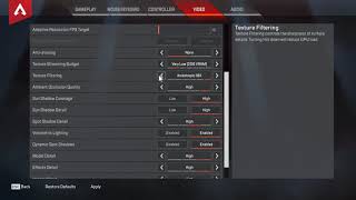 Apex Legends Ping Görme ve Azaltma FPS Arttırma Ayarları