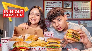 IN-N-OUT  MUKBANG WITH BOYFRIEND