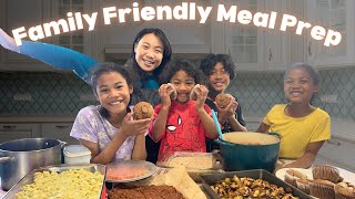 Plant Based Meal Prep | Family Friendly Meal Ideas