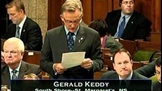 Gerald Keddy MP - Member's Statement - September 20, 2011