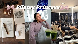 Living like a PINK PILATES PRINCES for the day 🎀 | Soft life, morning routine, wellness, journaling