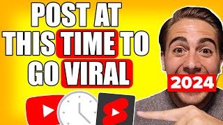 The NEW BEST Times To Post on YouTube To GO VIRAL (not what you think)