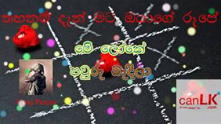 Thahanam Karaoke (තහනම් දැන් මට ඔයාගේ) (Without voice) Viraj Perera