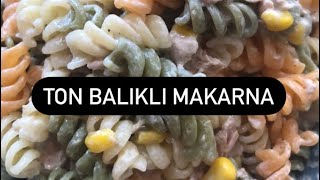 Ton balıklı makarna En pratiğindeen  #shorts #makarna #tonbalığı #pratiktarifler