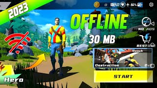 Top 5 New Offline🔥Game's 2023 battle royale game's like free fire