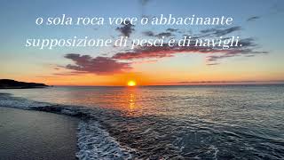 Ho bisogno del mare - Pablo Neruda