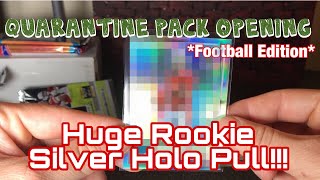 Huge Hit! Quarantine Football Pack Opening! $100 Card