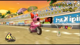 Mario Kart Wii - Birdo - Mirror Star Cup - Mach Bike マリオカート Wii - キャサリン - ミラースターカップ - マッハ・バイク