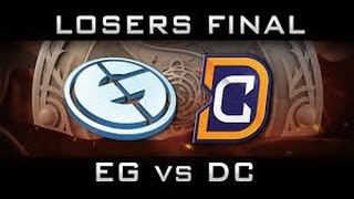 EG vs DC Losers Final The International 2016 TI6 Highlights Dota 2