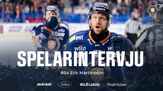 Eric Martinsson efter segern mot Luleå