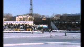 Icespeedway.Суперлига 3 этап 15-17,18 заезд 21.01.12.Уфа