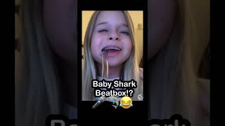 #beatbox 麗😂 Baby Shark Beatbox!? 👉@paigezilba This is what i imagine my Rhy