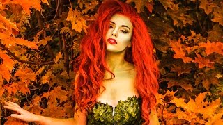 Poison Ivy Makeup & Costume tutorial