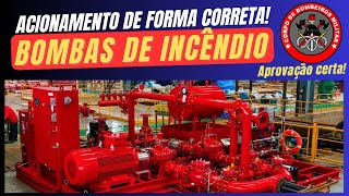 Acionamento de BOMBAS DE  INCÊNDIO conforme a Norma do Corpo de Bombeiros! #AULA 1