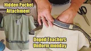 How to Attach Hidden Pocket (Deped Teachers Uniform 2021)