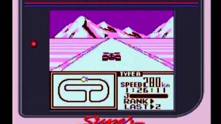 F-1 Race -- Game Boy -- on the Super Game Boy -- time trial -- Canada