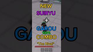 SUIRYU x GAROU COMBO w/ @darknessawakens  #roblox #saitamabattlegrounds #tsbg #combo