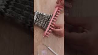 النول المستطيل #النول_المستطيل _ Knitting loom #knitting #crochet #loom